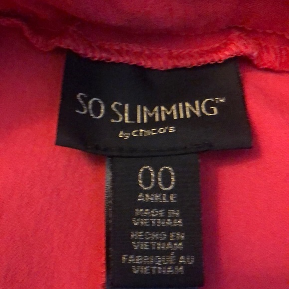 2 pair Chico’s size 00 so sliming crop and ankle - Picture 2 of 10